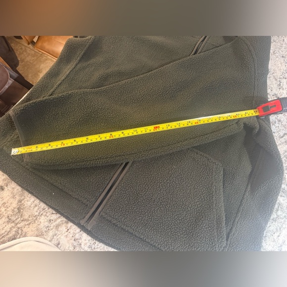 Red Head Brand‎ Men's Green Fleece Jacket Size Extra Large XL Full Zip - Picture 13 of 14